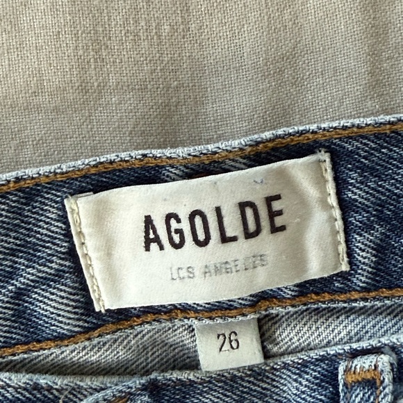 AGOLDE 90's Pinch Waist High Rise Straight Jeans - Picture 5 of 8